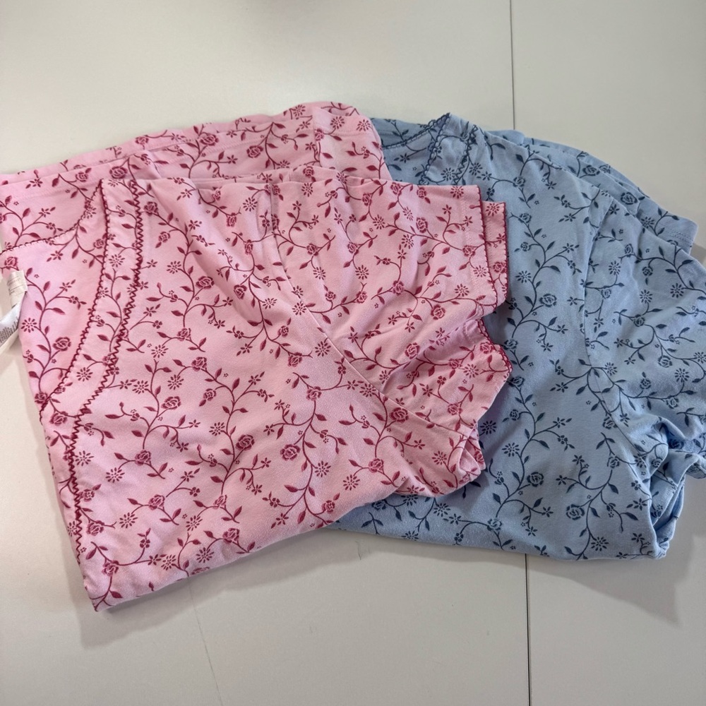 Secret Treasures Women’s Short Sleeve Pajama Tops 2X (18W-20W) Lot Of 2
